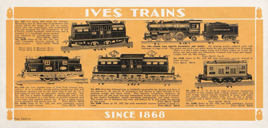 Ives Trains 1929