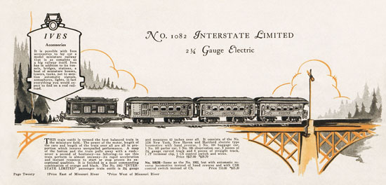 Ives Trains 1929