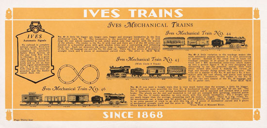 Ives Trains 1929