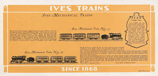 Ives Trains 1929