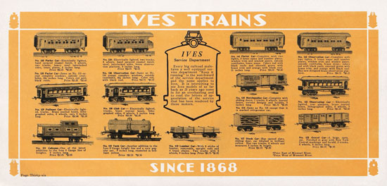 Ives Trains 1929