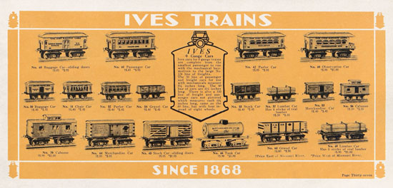 Ives Trains 1929