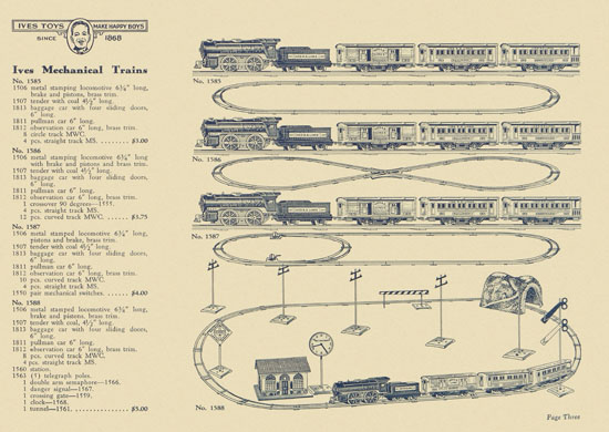 Ives Trains 1931