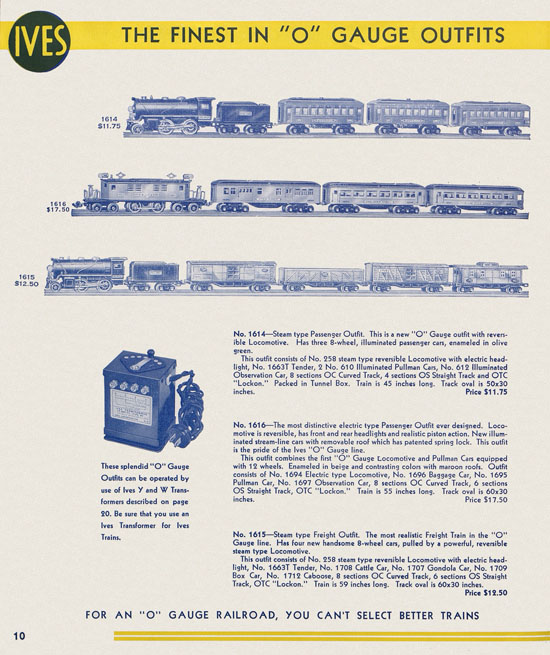 Ives Trains 1932