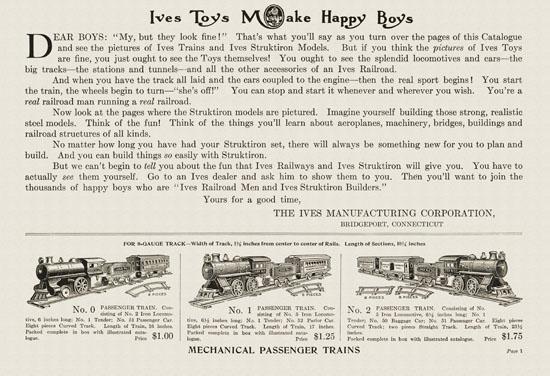 Ives Toys catalog 1915