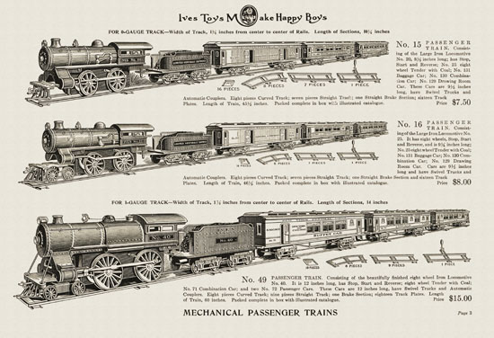 Ives Toys catalog 1915