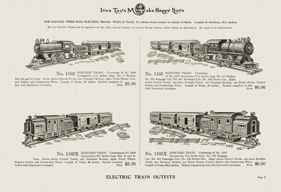 Ives Toys catalog 1915