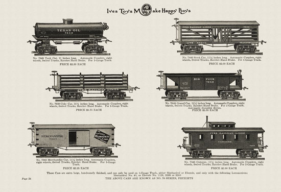 Ives Toys catalog 1915