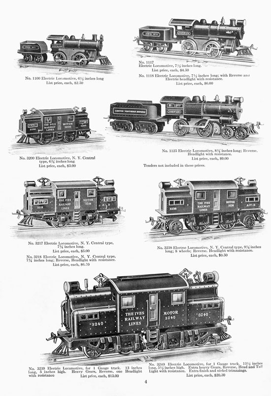 Ives Toys Katalog 1914