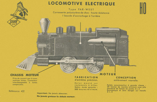 Jouef Trains catalogue 1959