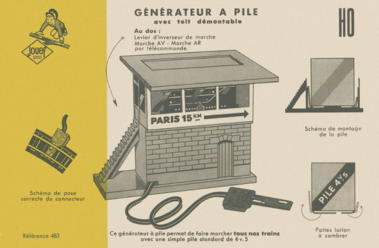 Jouef Trains catalogue 1959