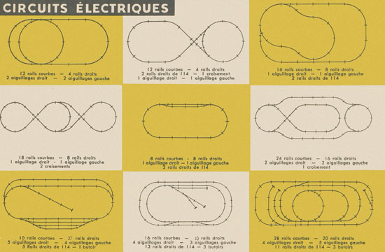 Jouef Trains catalogue 1959