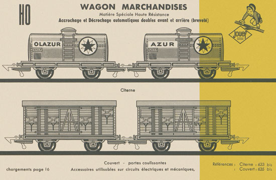 Jouef Trains catalogue 1959