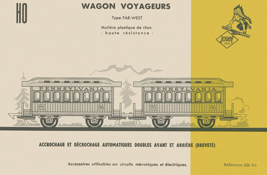 Jouef Trains catalogue 1959