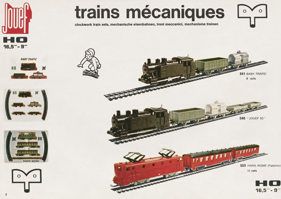 Jouef catalogue 1970-1971