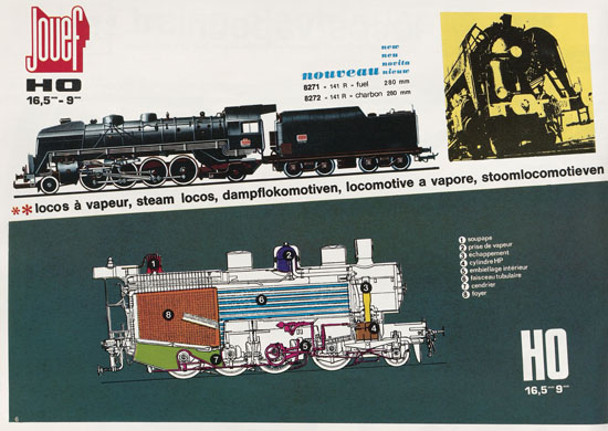 Jouef catalogue 1970-1971