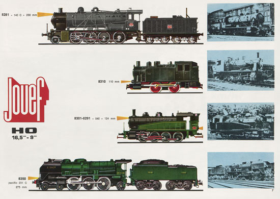 Jouef catalogue 1970-1971