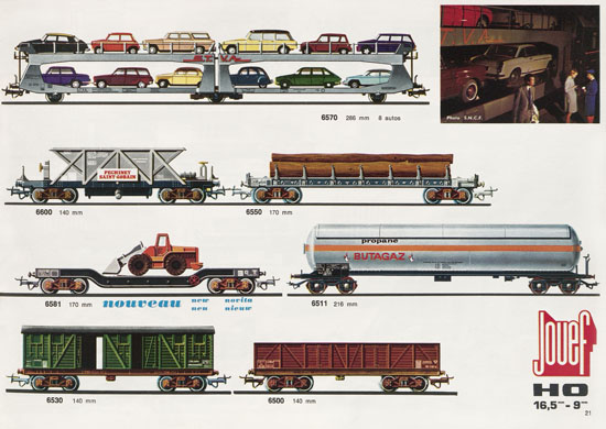 Jouef catalogue 1970-1971