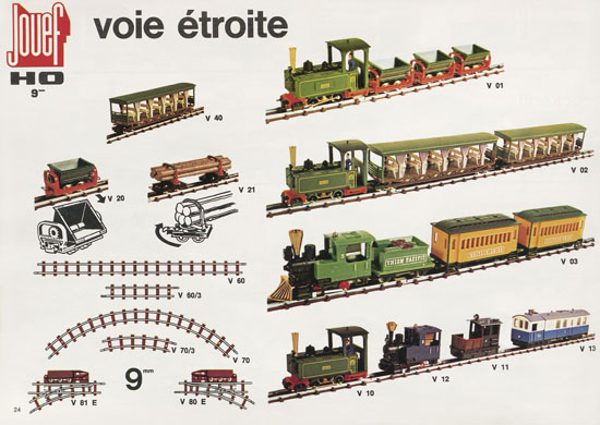Jouef catalogue 1970-1971