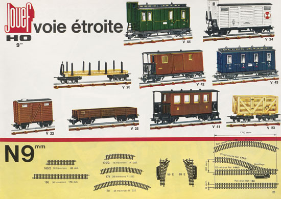 Jouef catalogue 1970-1971