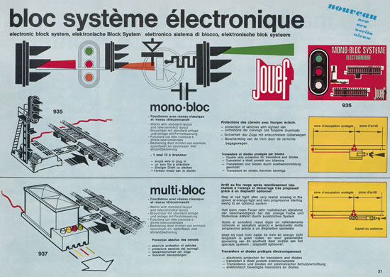 Jouef catalogue 1970-1971