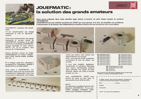 Jouef catalogue 1978-1979