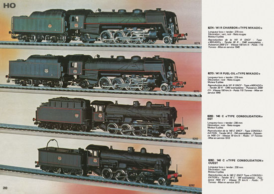 Jouef catalogue 1978-1979