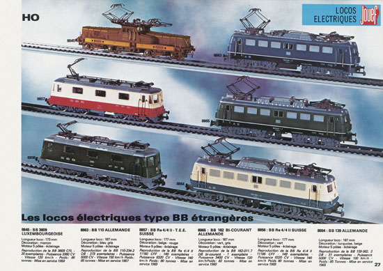 Jouef catalogue 1978-1979