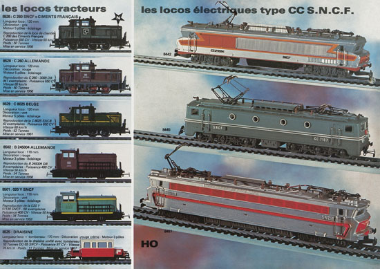 Jouef catalogue 1978-1979