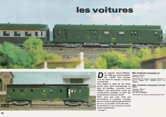 Jouef catalogue 1978-1979