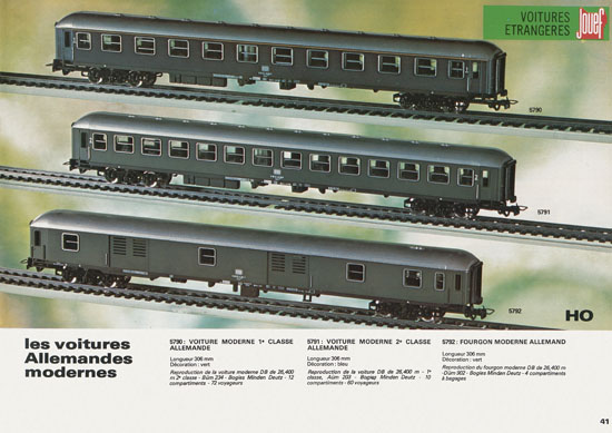 Jouef catalogue 1978-1979