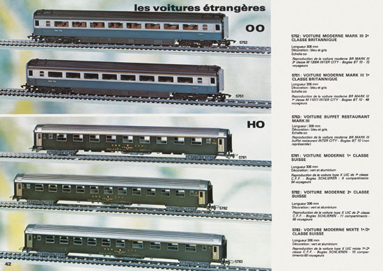 Jouef catalogue 1978-1979