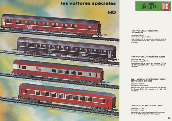 Jouef catalogue 1978-1979
