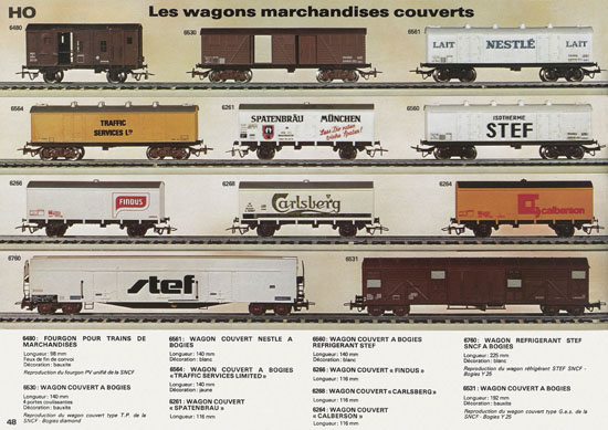 Jouef catalogue 1978-1979