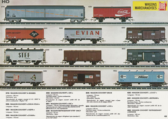 Jouef catalogue 1978-1979