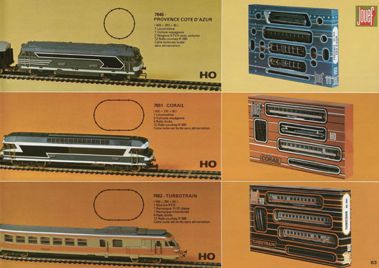 Jouef catalogue 1978-1979