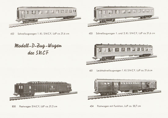 Jouef Katalog 1963