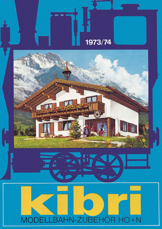 Kibri Katalog Modellbahn-Zubehör 1973 1974