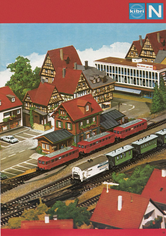 Seite 19 Kibri Katalog Modellbahn-Zubehör 1973 1974