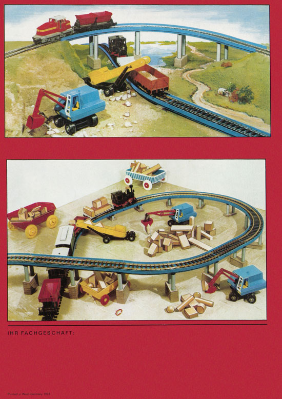 Kibri Katalog Modellbahn-Zubehör 1973 1974