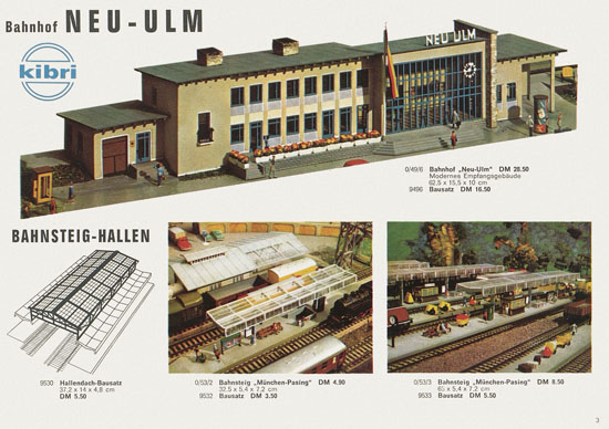 Kibri Modellbahn-Zubehör Spur H0 1961