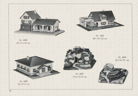 Kibri Spielwaren Neuheiten 1956