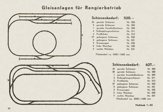 Kleinbahn Hauptkatalog 1955