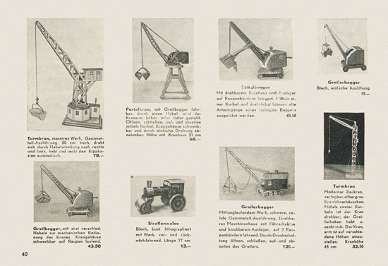 Kleinbahn Hauptkatalog 1955