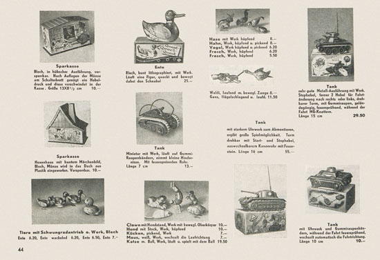 Kleinbahn Hauptkatalog 1955