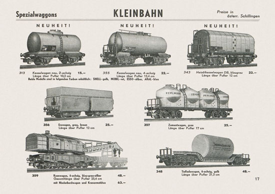 Kleinbahn Katalog 1964-1965