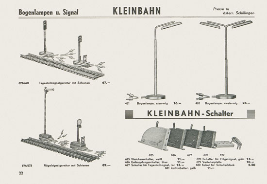 Kleinbahn Katalog 1965-1966