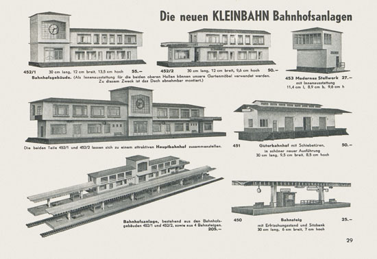 Kleinbahn Katalog 1965-1966