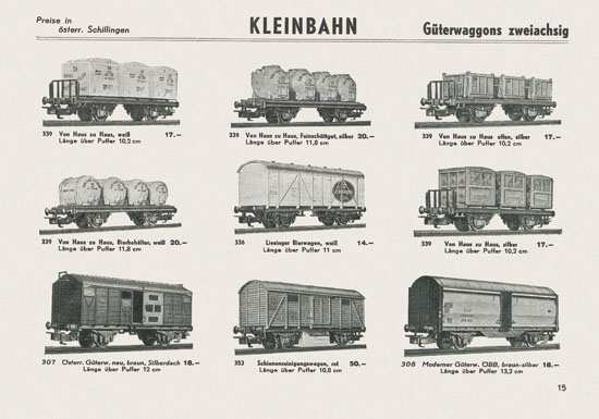 Kleinbahn Katalog 1967-1968