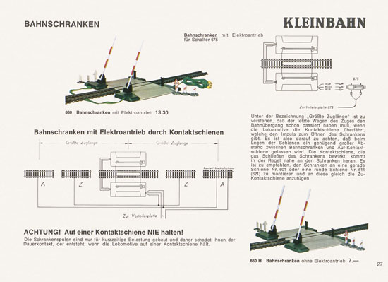 Kleinbahn Katalog 1969